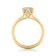 Floral Engagement Ring