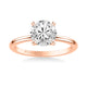 Floral Engagement Ring