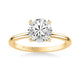 Floral Engagement Ring