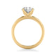 Floral Engagement Ring
