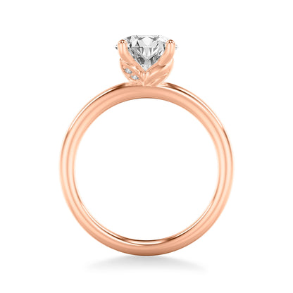 Floral Engagement Ring