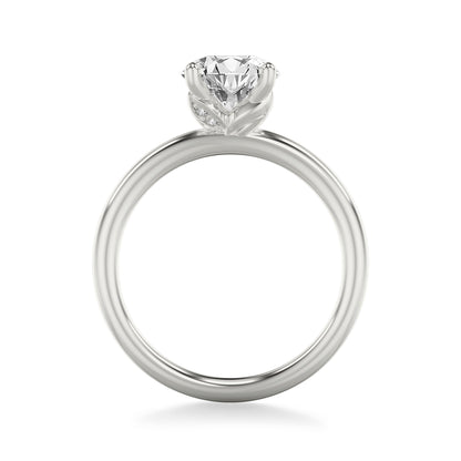 Floral Engagement Ring