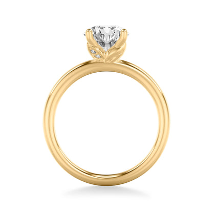 Floral Engagement Ring