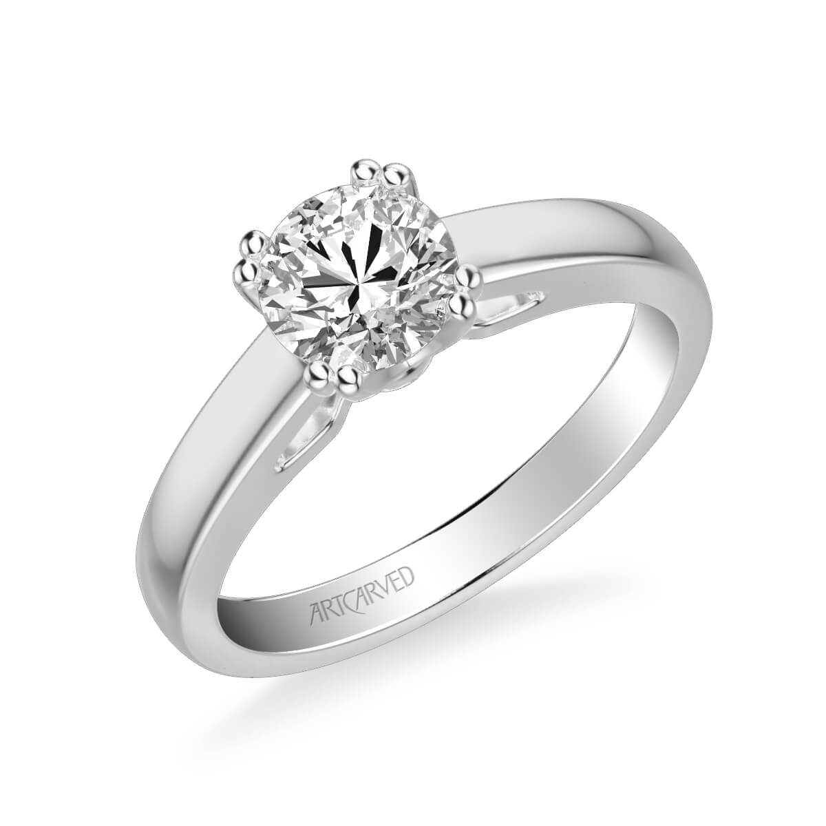 Dahlia Classic Solitaire Diamond Engagement Ring