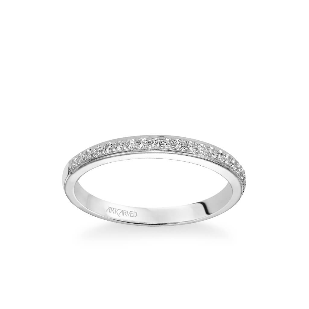 Stella Contemporary Diamond Wedding Band