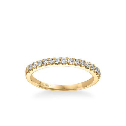 Skyler Contemporary Diamond Wedding Band