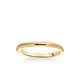 April Contemporary Polished Wedding Band