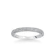 Gretchen Vintage Diamond and Milgrain Engraved Wedding Band