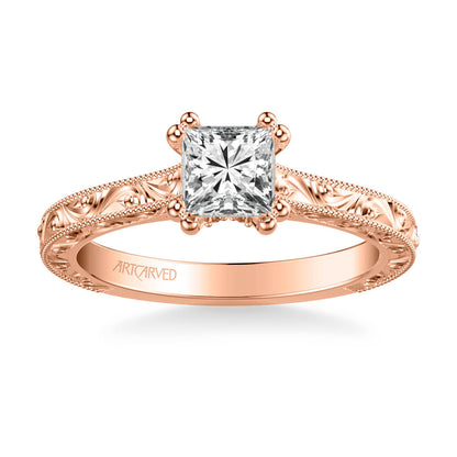 Bernadette Vintage Solitaire Engagement Ring