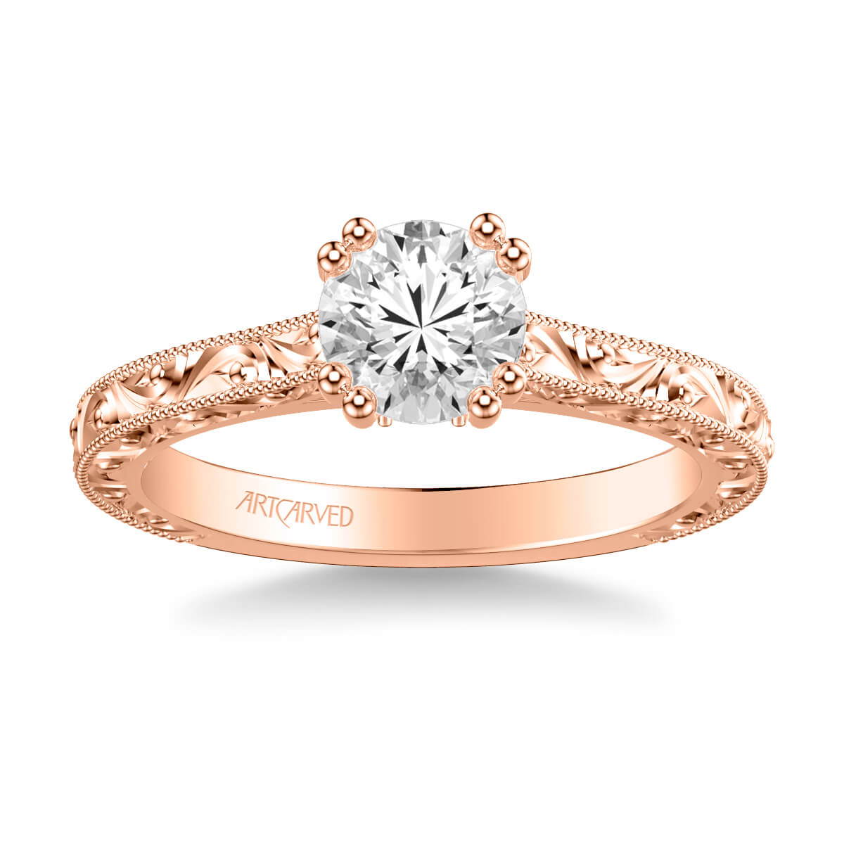 Bernadette Vintage Solitaire Engagement Ring