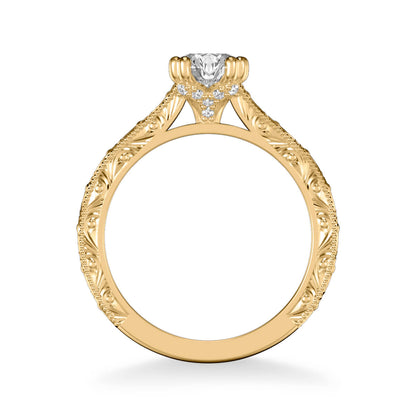 Bernadette Vintage Solitaire Engagement Ring