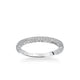 Julie Vintage Diamond and Milgrain Engraved Wedding Band