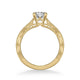 Julie Vintage Side Stone Diamond Engagement Ring