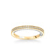 Marlow Contemporary Diamond and Rope Wedding Band