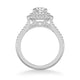 Avril Classic Halo Diamond Engagement Ring