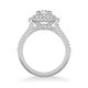 Dorothy Classic Cushion Halo Diamond Engagement Ring