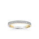 Keira Contemporary Diamond and Rope Wedding Band