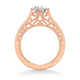 Juliana Vintage Side Stone Heritage Collection Diamond Engagement Ring