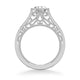 Juliana Vintage Side Stone Heritage Collection Diamond Engagement Ring