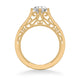 Juliana Vintage Side Stone Heritage Collection Diamond Engagement Ring