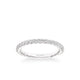 Wren Contemporary Diamond and Rope Wedding Band