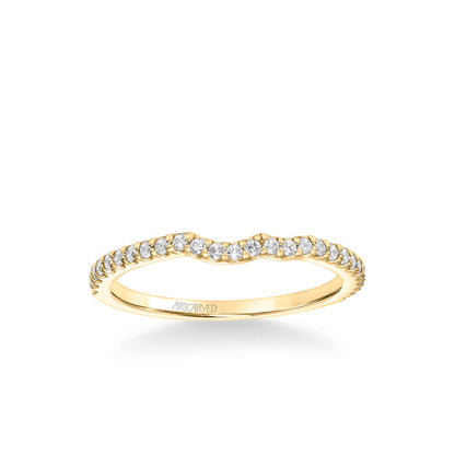 Bluebelle Contemporary Diamond Wedding Band