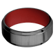 Zirconium with Crosssatinblack , Polish Finish and USMC Red