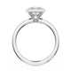 Emerald Bloom Engagement Ring