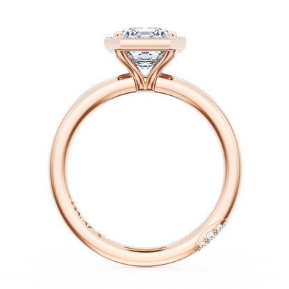 Emerald Bloom Engagement Ring