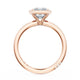 Emerald Bloom Engagement Ring
