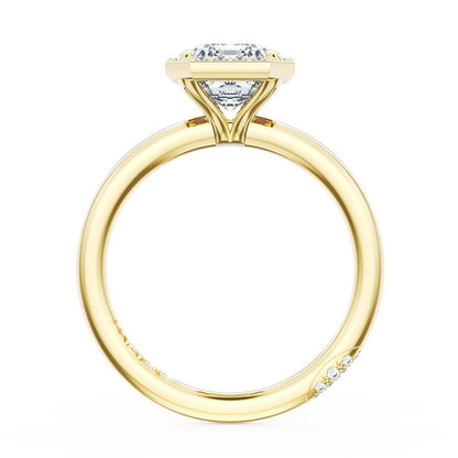 Emerald Bloom Engagement Ring