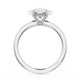 Oval Bloom Engagement Ring