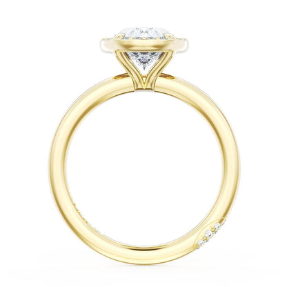 Oval Bloom Engagement Ring