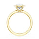 Oval Bloom Engagement Ring