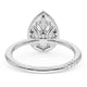 Pear Bloom Engagement Ring