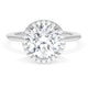 Round Bloom Engagement Ring
