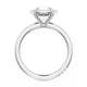 Round Bloom Engagement Ring