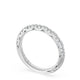 Pavé Diamond Wedding Band, 2.4mm