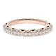 Pavé Diamond Wedding Band, 2.4mm