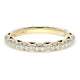 Pavé Diamond Wedding Band, 2.4mm
