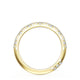 Pavé Diamond Wedding Band, 2.4mm