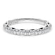 Pavé Diamond Wedding Band, 2.4mm