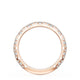 Pavé Diamond Wedding Band, 2.4mm