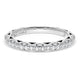 Pavé Diamond Wedding Band, 2.4mm