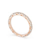 Pavé Diamond Wedding Band, 2.4mm