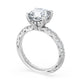 Cushion Bloom Engagement Ring