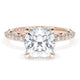 Cushion Bloom Engagement Ring