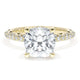 Cushion Bloom Engagement Ring