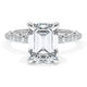 Emerald Bloom Engagement Ring