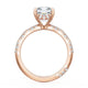 Emerald Bloom Engagement Ring